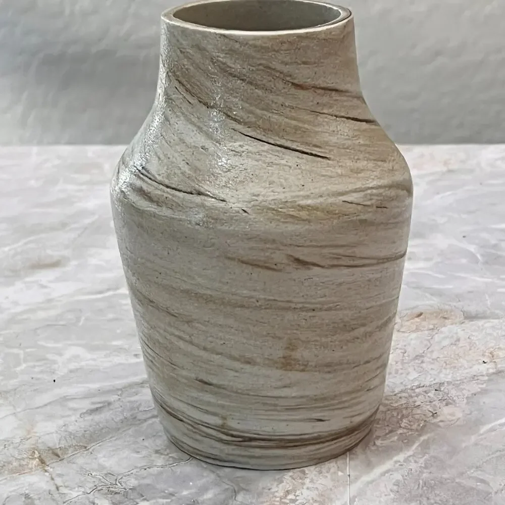 Studio Art Pottery Vase 6.5